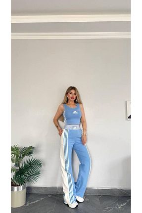 ست بالاتنه و پائین تنه آبی زنانه رگولار bonibon butikk - کد 938155294