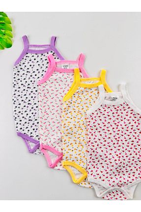 بادی و سرهمی نوزادی رنگی بچه گانه پنبه پلی استر EFU BABY - کد 938160100