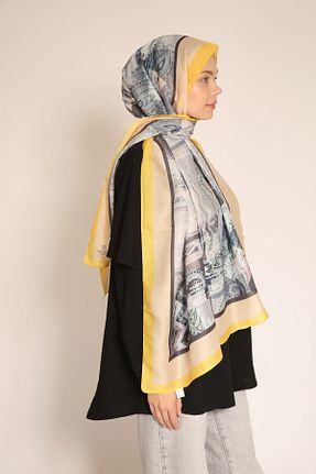 شال رنگی زنانه پلی استر Genel Markalar - کد 938157801