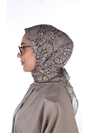 روسری بژ %100 پنبه locella - کد 938150387