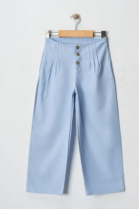شلوار آبی بچه گانه مخلوط کتان Çocuksan Baby&Kids Wear - کد 906331914
