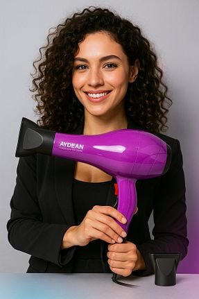 سشوار بنفش 2 Kademeli aydean - کد 938167229