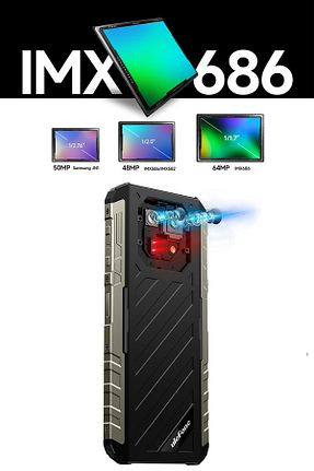 تلفن همراه اندروید مشکی گارانتی وارد کننده ULEFONE - کد 922952608