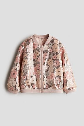 بادگیر و بارانی صورتی بچه گانه پلی استر H&M - کد 938390886