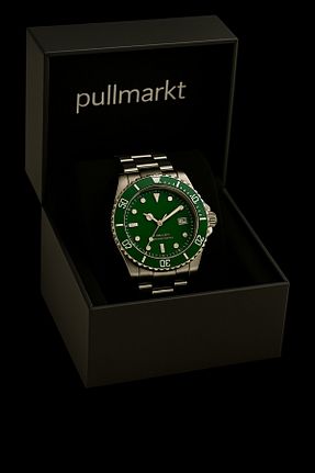 ساعت مچی طوسی مردانه 36-40 میلی متر pullmarkt - کد 938243377