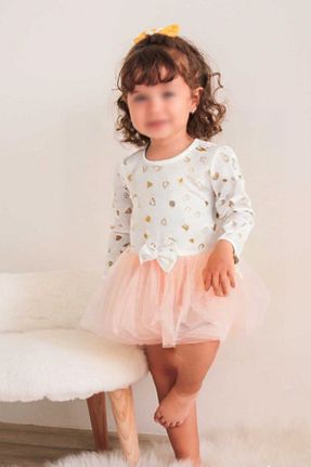 بادی و سرهمی نوزادی نارنجی بچه گانه بافت MASENKIDS - کد 938145752