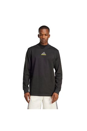 سوئیشرت مشکی مردانه ساده adidas - کد 893280432