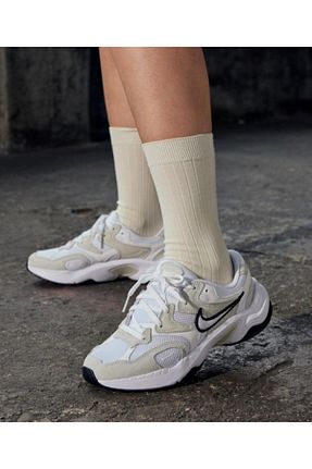 کفش اسنیکر سفید زنانه چرم مصنوعی Nike - کد 938273357