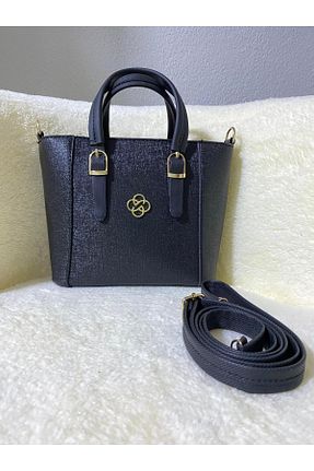 کیف دوشی مشکی زنانه چرم مصنوعی akcabagstore - کد 938274148
