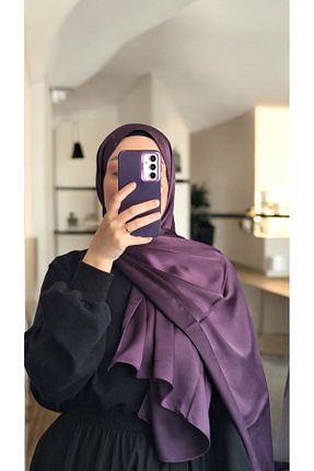 شال بنفش زنانه Lavena scarfs - کد 932752430