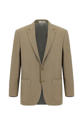 کت سایز بزرگ نارنجی مردانه الاستین Kiğılı - کد 894655037