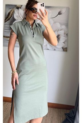 لباس خاکی زنانه بافتنی Daves - کد 938336978