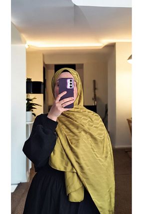 شال سبز زنانه پنبه ای Lavena scarfs - کد 933371468
