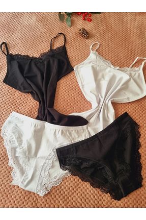 رکابی مشکی زنانه پارچه ای Demirsa Boutique - کد 924445458