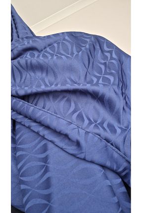 شال سرمه ای زنانه پنبه ای Lavena scarfs - کد 933272184