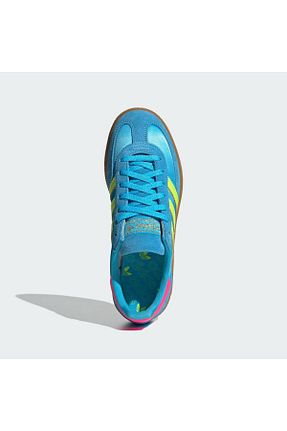 کفش اسنیکر آبی زنانه بند دار adidas - کد 938356256