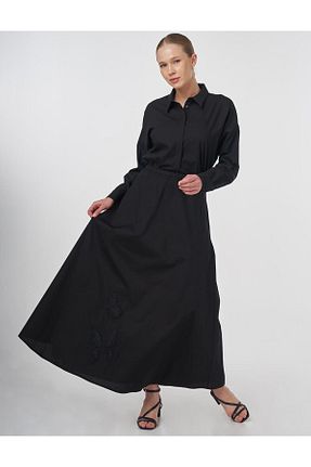 دامن حجاب سبز زنانه رگولار KYR - کد 938360456