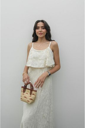 لباس رنگی زنانه بافت Havoş - کد 938361803