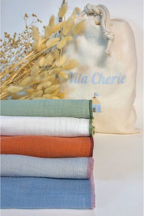 پارچه موسیلین رنگی Vita Cherie - کد 938384117