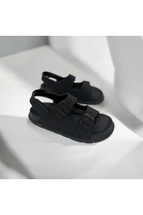 صندل مشکی زنانه پاشنه ضخیم Rexba - کد 938390761