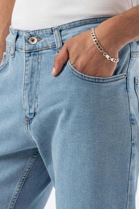 شلوار جین سفید مردانه رگولار jaceyjace - کد 938393398