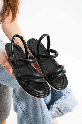 صندل رنگی زنانه پاشنه تخت Moda Frato - کد 937131718