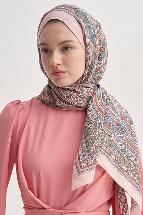شال رنگی زنانه پنبه ای carell - کد 938424229