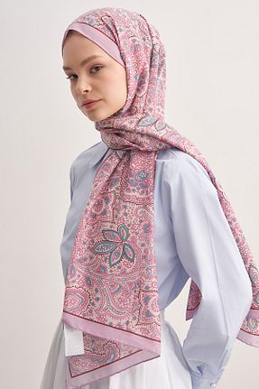 شال رنگی زنانه ابریشم carell - کد 905011880