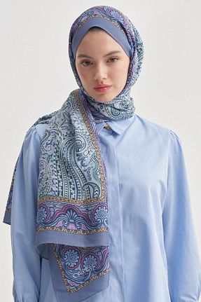شال رنگی زنانه پنبه ای carell - کد 938424415