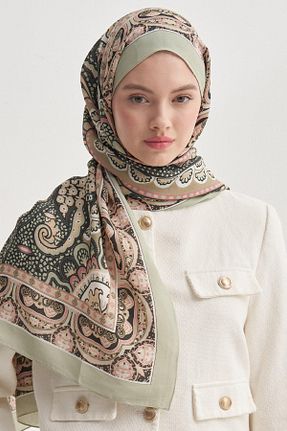 شال رنگی زنانه پنبه ای carell - کد 938423909