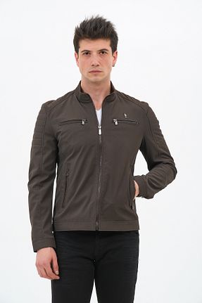 کاپشن قهوه ای مردانه رگولار U.S. Polo Assn. - کد 938428658