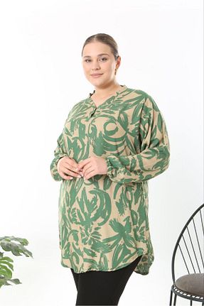 تونیک حجاب سبز زنانه ویسکون Genel Markalar - کد 938780332