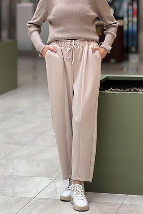 شلوار طوسی زنانه پنبه ای Ghisa - کد 881653006