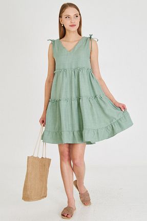 لباس آبی زنانه بافتنی armonika - کد 938438637