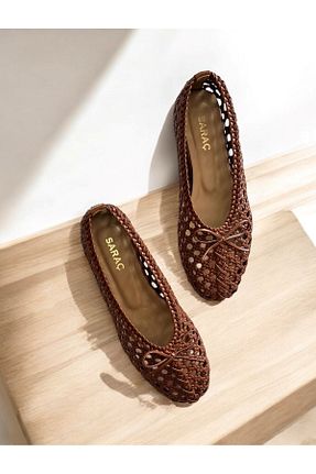 بابت قهوه ای زنانه Saracshoes - کد 938786517
