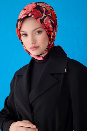 روسری زرشکی İpek Tivil Belli - کد 938457456