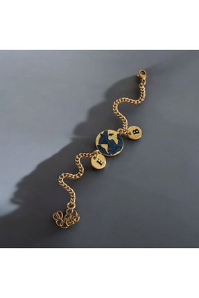 دستبند استیل (فولاد) آبی زنانه استیل (فولاد) Mojo Jewellery - کد 938453590