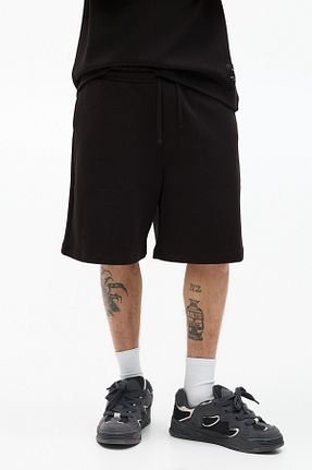 شلوارک و برمودا مشکی مردانه رگولار Pull & Bear - کد 936246823