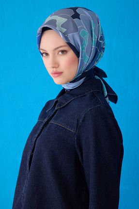 روسری سرمه ای İpek Tivil Belli - کد 938453739