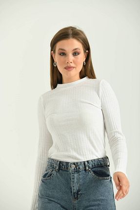 بلوز نباتی زنانه ساده MOVİMENT - کد 315065329