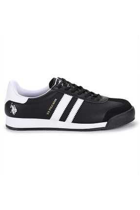 کفش اسنیکر مشکی زنانه بند دار U.S. Polo Assn. - کد 273847965