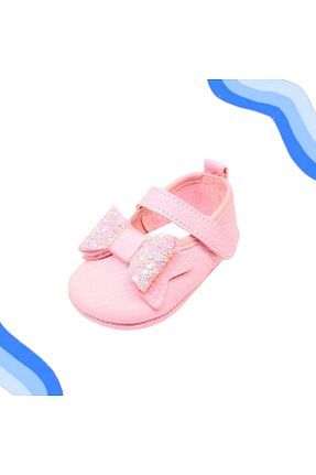 بابت صورتی بچه گانه چرم خالص derim makosen - کد 938485112