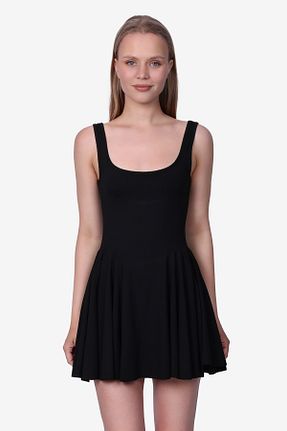 لباس مشکی زنانه بافتنی World Fashion Trends - کد 927127324