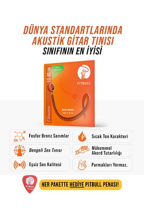 سیم گیتار Pitbull Strings - کد 102184389