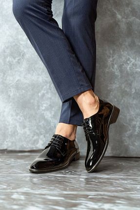 کفش کلاسیک مشکی مردانه پلی اورتان GÜR MODA AYAKKABI - کد 303516825