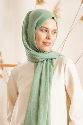 شال سبز زنانه پلی استر Javel - کد 938512632
