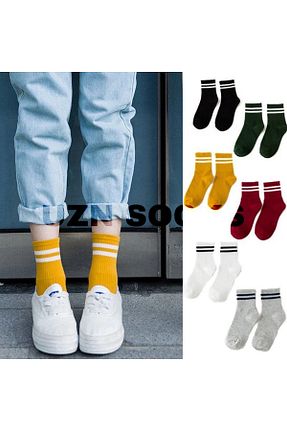 جوراب رنگی زنانه پنبه ای UZN SOCKS - کد 923230569
