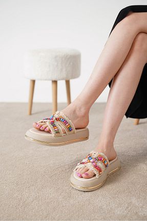 دمپائی رنگی زنانه پاشنه ضخیم luuq shoes - کد 938557958