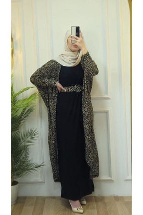 ست بالاتنه و پائین تنه حجاب سفید رگولار Tebrikler tekstil - کد 938571119