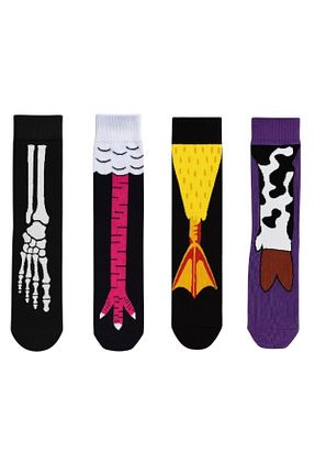 جوراب رنگی زنانه پنبه - الاستین Goma Goma Socks - کد 938581534